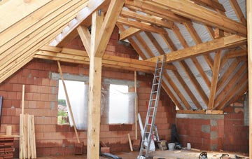 Walton East attic trusses